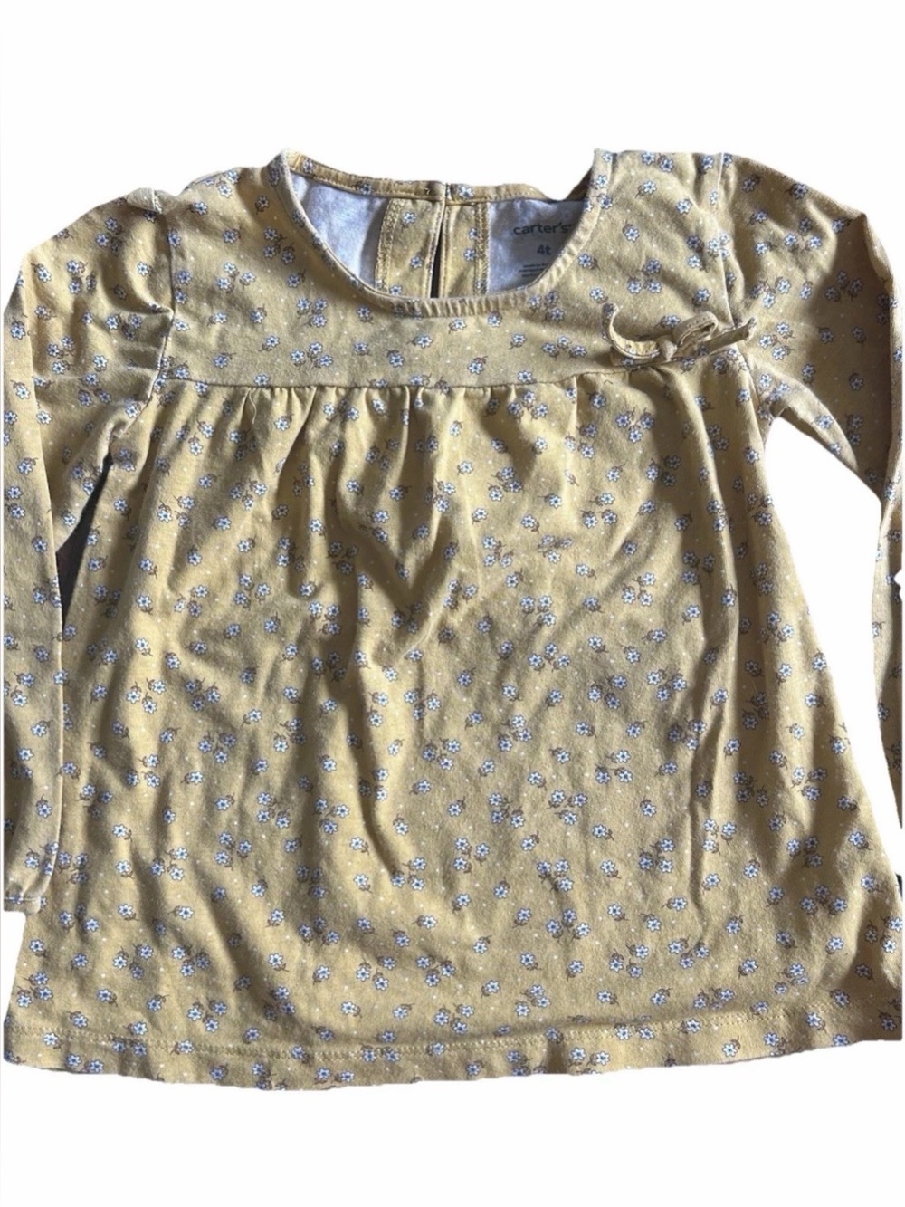 Carter's Yellow Floral toddler girls Top